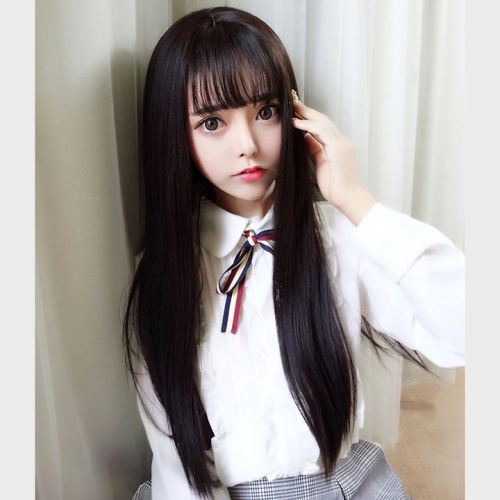 Perruque Long cheveux raides - Ref 2610065