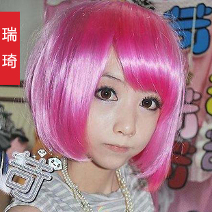 Perruque cheveux raides Court - Ref 2610113