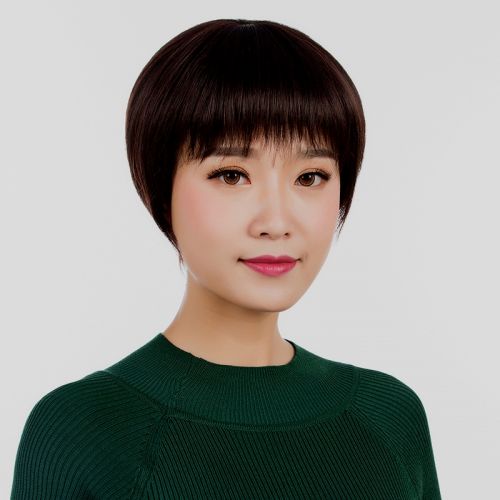 Perruque cheveux raides Court - Ref 2610123