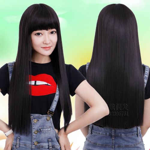 Perruque Long cheveux raides - Ref 2610241