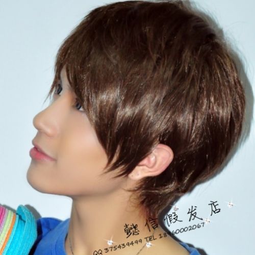 Perruque cheveux raides Court - Ref 2610269