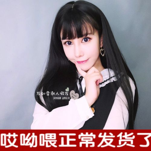 Perruque Long cheveux raides - Ref 2610293