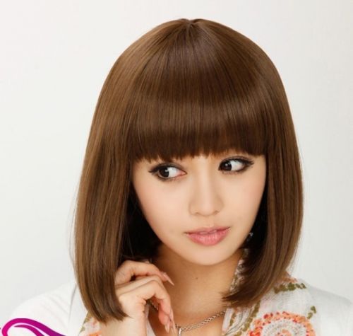 Perruque cheveux raides Court - Ref 2610297