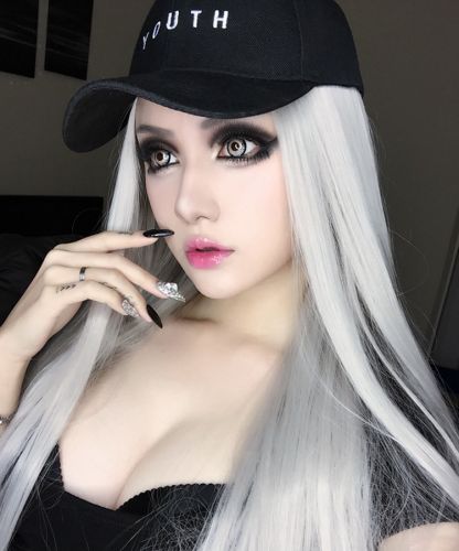 Perruque Long cheveux raides - Ref 2610427