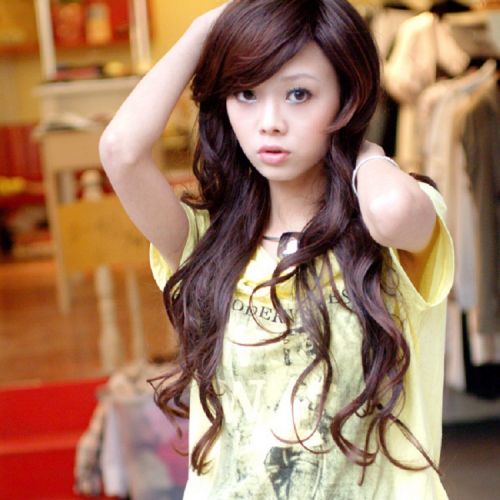 Perruque cheveux longs - Ref 2610782
