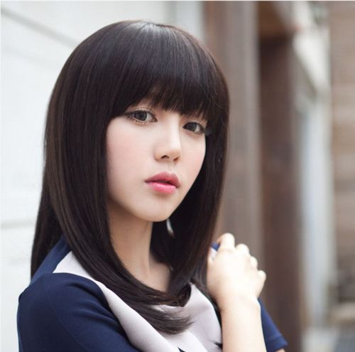Perruque Long cheveux raides - Ref 2610818