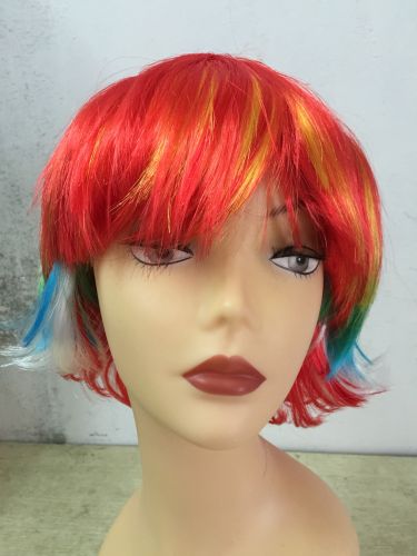 Perruque cheveux raides Court - Ref 2611073