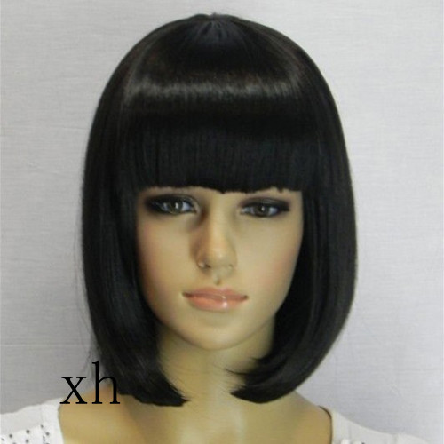 Perruque cheveux raides Court - Ref 2611204