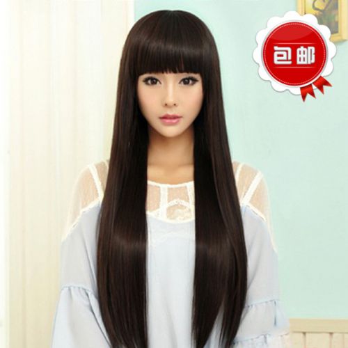 Perruque Long cheveux raides - Ref 2611410