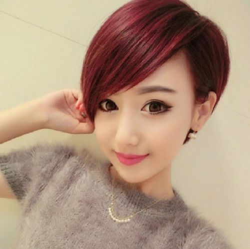 Perruque cheveux raides Court - Ref 2611498