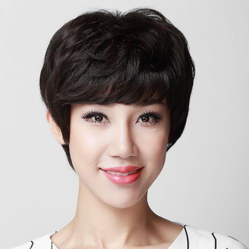 Perruque cheveux raides Court - Ref 2611546