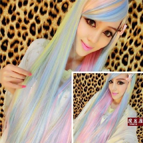 Perruque Long cheveux raides - Ref 2611793