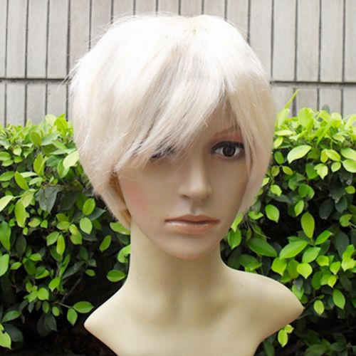 Perruque cheveux raides Court - Ref 2611815