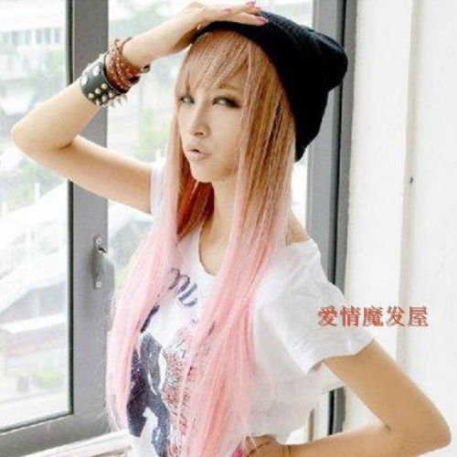 Perruque Long cheveux raides - Ref 2611829