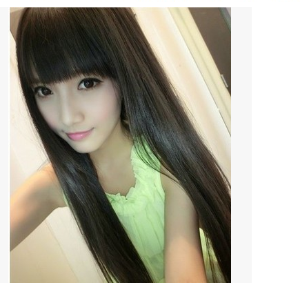 Perruque Long cheveux raides - Ref 2612245