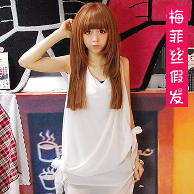 Perruque Long cheveux raides - Ref 2612328