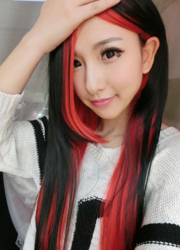 Perruque Long cheveux raides - Ref 2612584