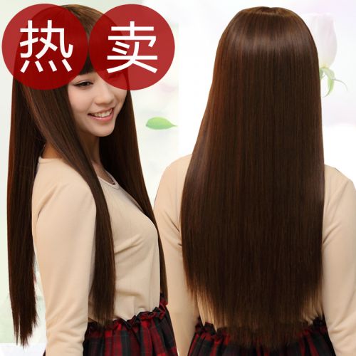 Perruque Long cheveux raides - Ref 2612931