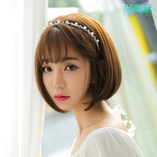 Perruque SANKINS cheveux raides Court - Ref 2612988