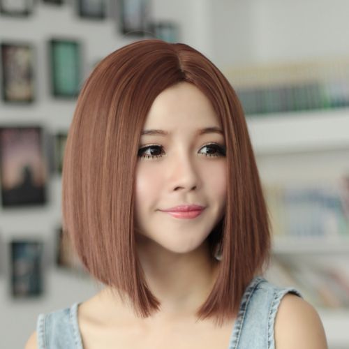 Perruque cheveux raides Court - Ref 2613029