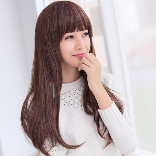 Perruque Long cheveux raides - Ref 2613094