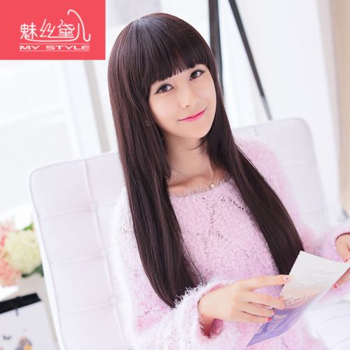 Perruque Long cheveux raides - Ref 2613115