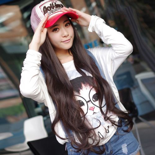 Perruque cheveux longs - Ref 2613149