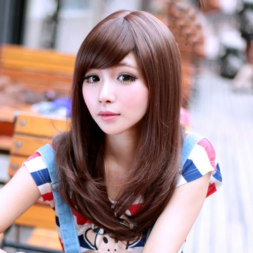 Perruque Long cheveux raides - Ref 2613152