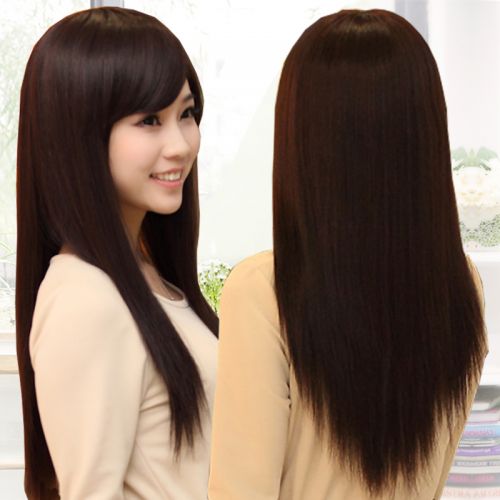 Perruque Long cheveux raides - Ref 2613187