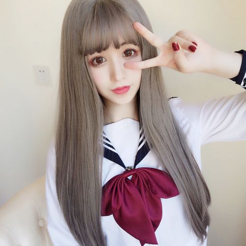 Perruque Long cheveux raides - Ref 2613566