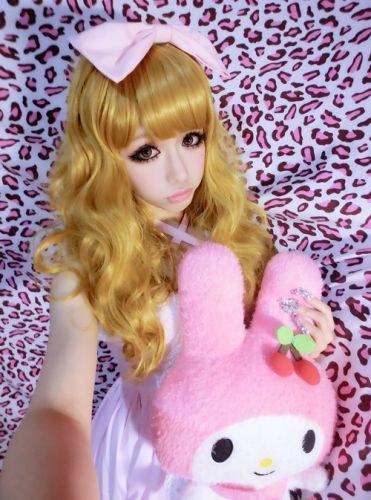 Perruque cheveux longs - Ref 2613574