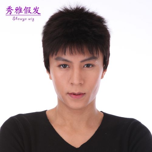 Perruque cheveux raides Court - Ref 2613747