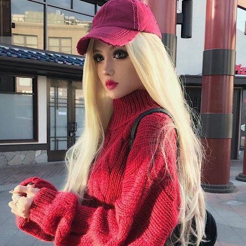 Perruque Long cheveux raides - Ref 2614014