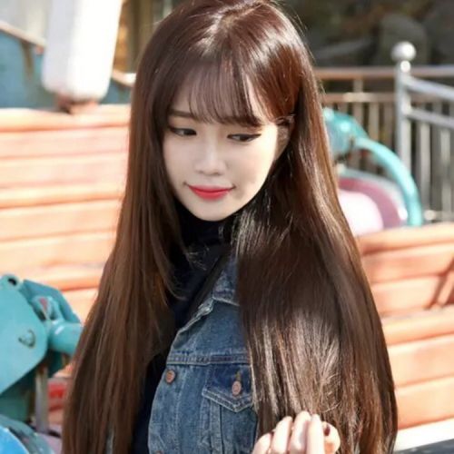 Perruque Long cheveux raides - Ref 2614044