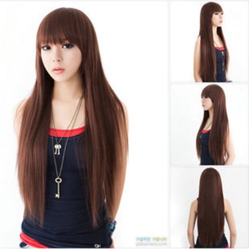 Perruque Long cheveux raides - Ref 2614052