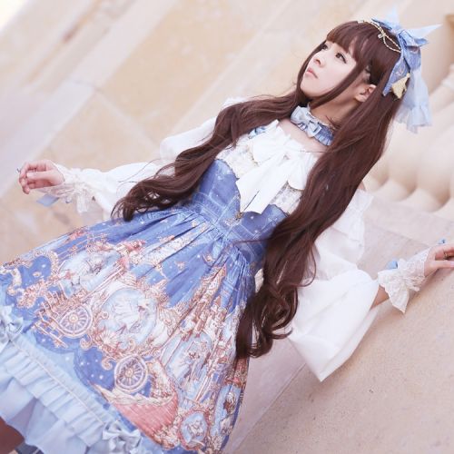 Perruque cheveux longs - Ref 2614073