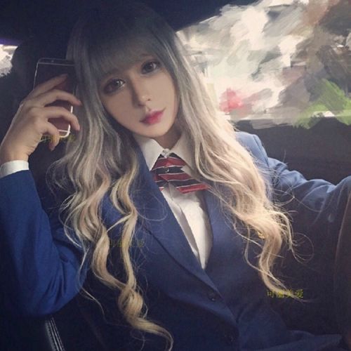 Perruque cheveux longs - Ref 2614093