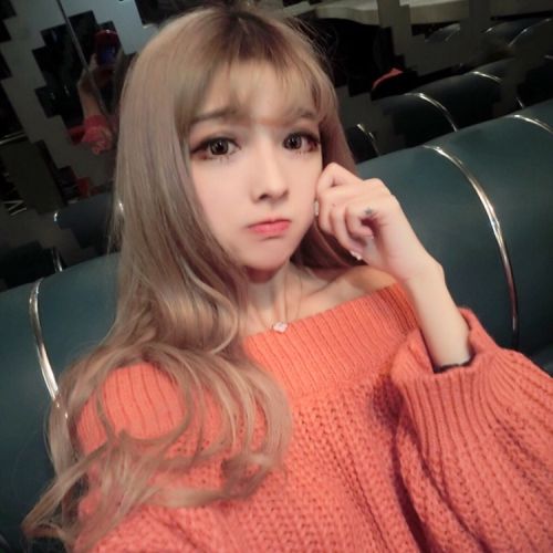 Perruque cheveux longs - Ref 2614095