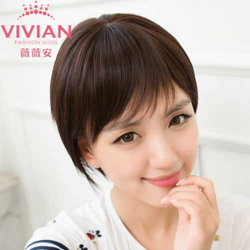 Perruque VIVIAN cheveux raides Court - Ref 2614306