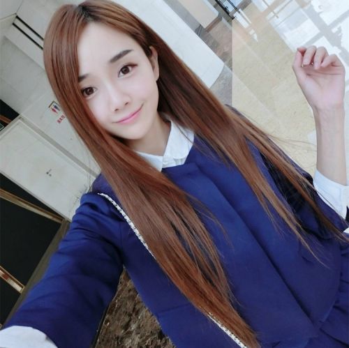 Perruque Long cheveux raides - Ref 2614418
