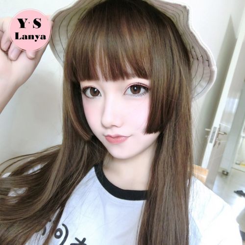 Perruque Long cheveux raides - Ref 2614420