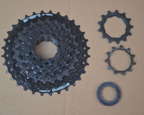 Pignon de vélo 9 vitesses SHIMANO - Ref 2366202