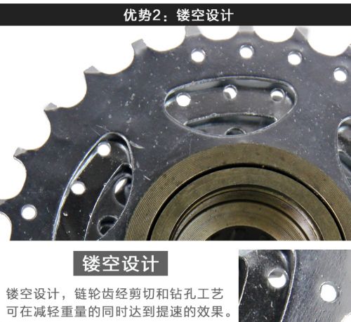 Pignon de vélo 7 vitesses - Ref 2368195