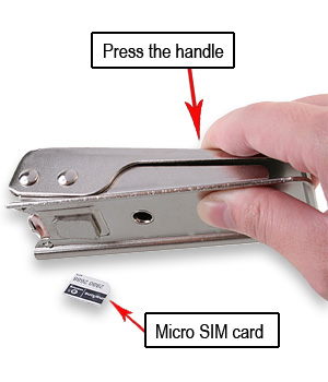 Pince pour cartes SIM - Ref 308569