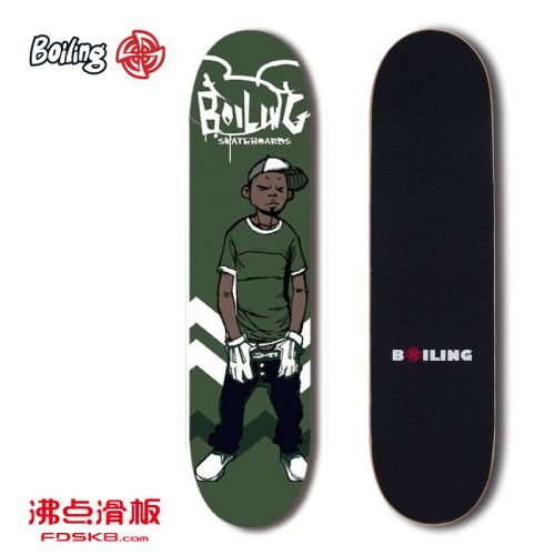 Planche à roulettes pour homme femme BOILING - Ref 2592911