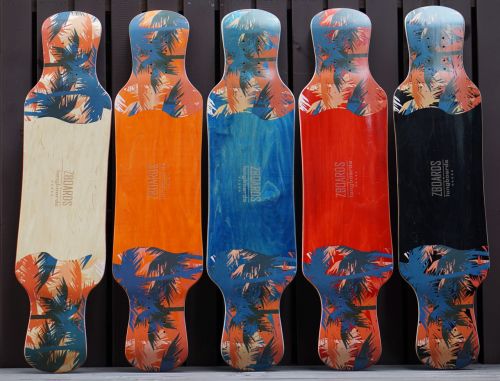 Planche à roulettes ZBOARDS - Ref 2593501