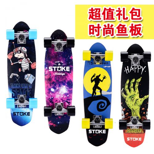 Planche à roulettes pour homme femme enfant STOKE - Ref 2593960