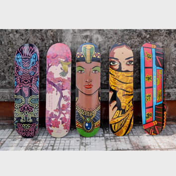 Planche à roulettes pour homme femme BLACK KNIGHT - Ref 2594317