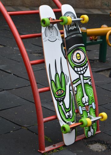 Planche à roulettes pour homme femme ZBOARDS - Ref 2595663