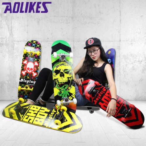 Planche à roulettes pour homme femme enfant AOLIKES - Ref 2598621